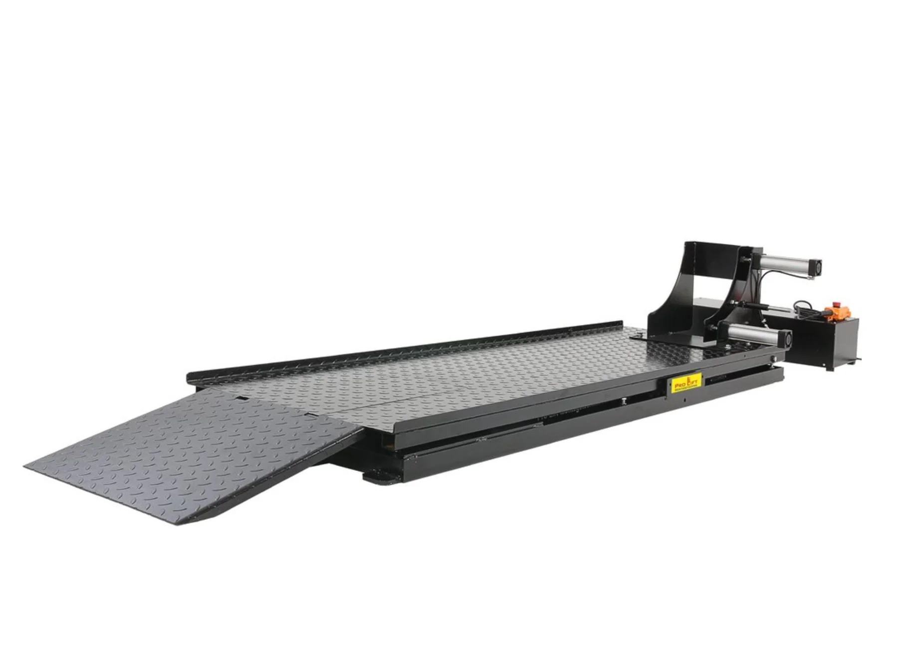 Motorcycle lift scissor lift table 500 kg, 1250 mm lifting height, 230V electric drive 3